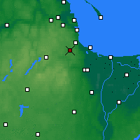 Nearby Forecast Locations - Gdańsk - Carte