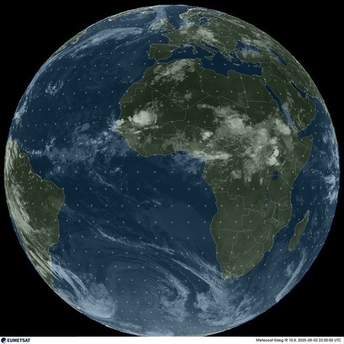 Image satellite Côte d’Ivoire!