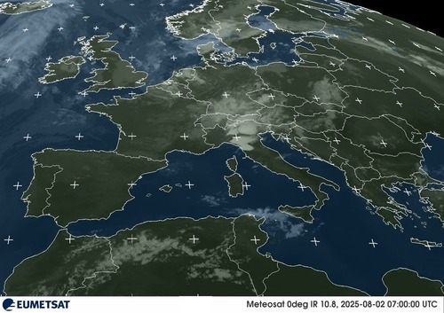 Image satellite République tchèque!