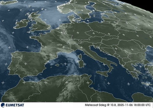 Image satellite Pays-Bas!