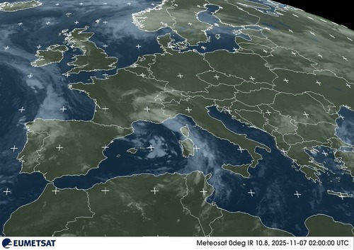 Image satellite Serbie!